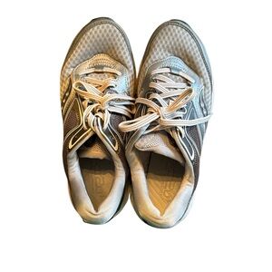 Size 8W - Saucony Cohesion 12 Gray Silver White Athletic Sneakers